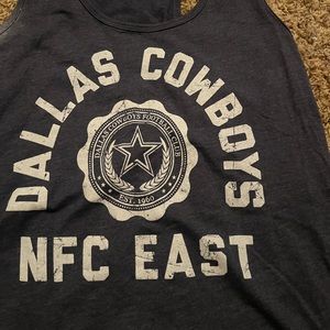 Dallas cowboys women tank top size large